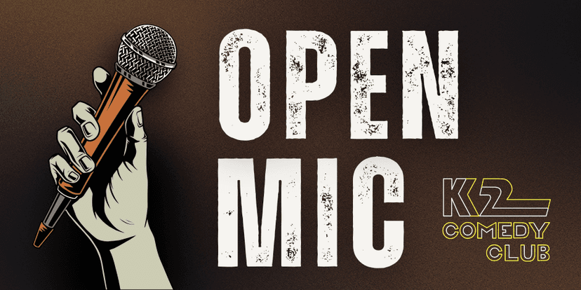 K2 Comedy - Atviras Mikrofonas - 1-as renginys (Šeštadienis)