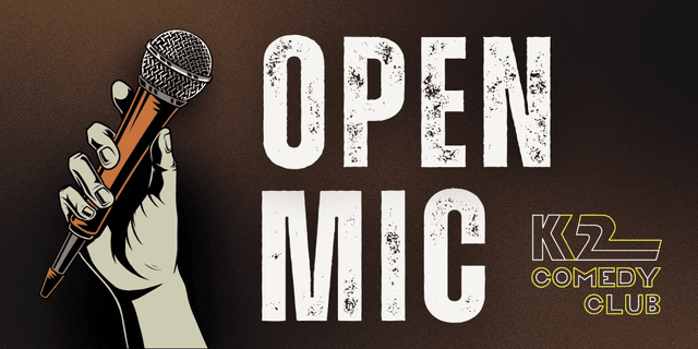 K2 Comedy - Atviras Mikrofonas - 1-as renginys (Šeštadienis)