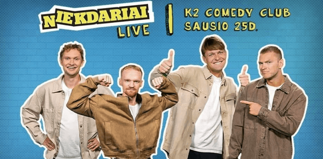 NIEKDARIAI | LIVE