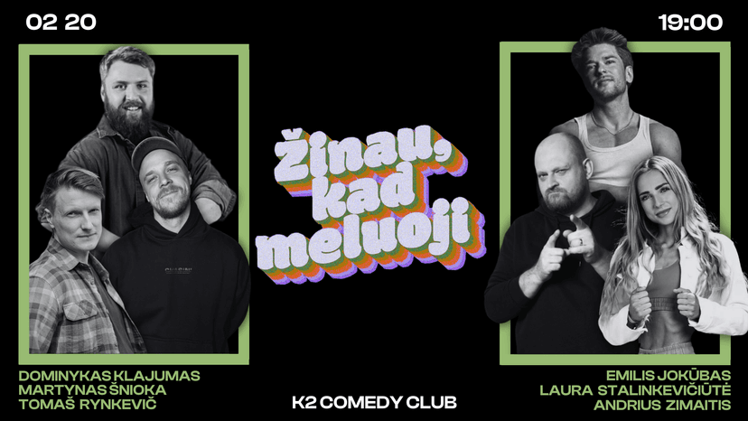 ŽINAU, KAD MELUOJI | NAUJAS SEZONAS