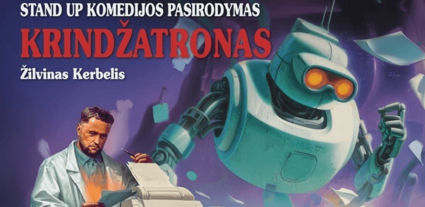 Žilvinas Kerbelis | STAND UP | KRINDŽATRONAS