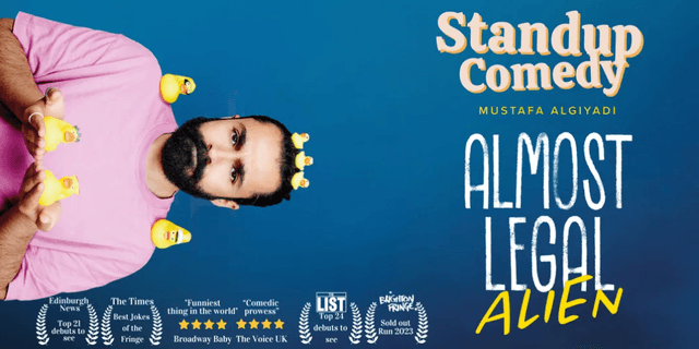 English Standup Comedy • Almost Legal Alien • Vilnius
